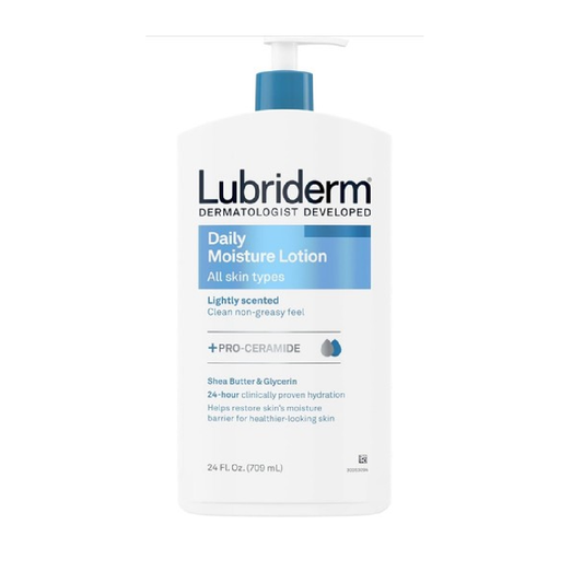 Lubriderm Daily Moisture Lotion 709ml – Fragrance-Free