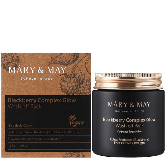 MARY & MAY Blackberry Complex Glow Mask 125g