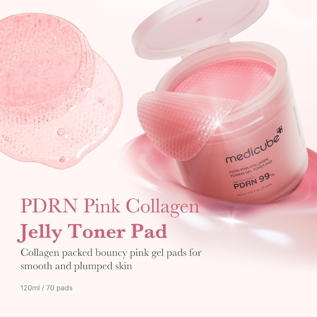 Medicube PDRN Pink Collagen Toner Pads (70 Pads)