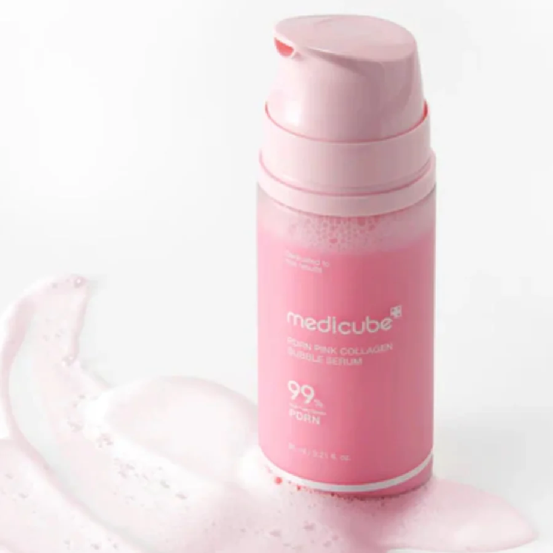 Medicube PDRN Pink Collagen Bubble Serum 95ml