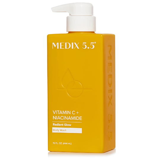 MEDIX 5.5 Vitamin C + Niacinamide Radiant Glow Body Wash 444ml