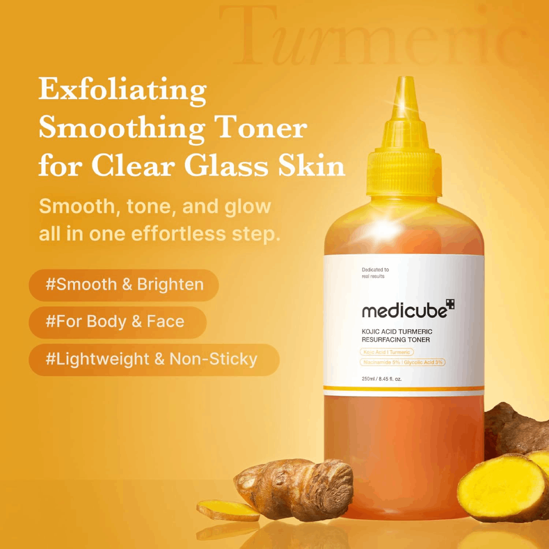 Medicube Kojic Acid & Turmeric Brightening Toner 250ml