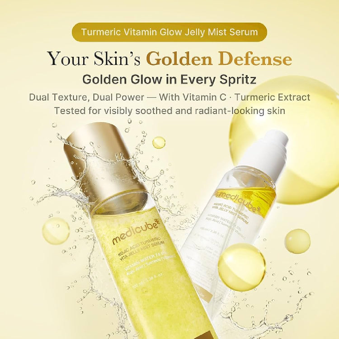 Medicube Kojic Acid Turmeric Vita Jelly Mist Serum 100ml