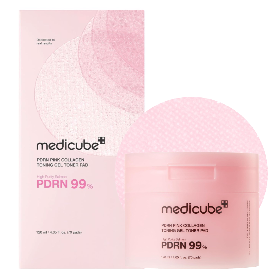Medicube PDRN Pink Collagen Toner Pads (70 Pads)