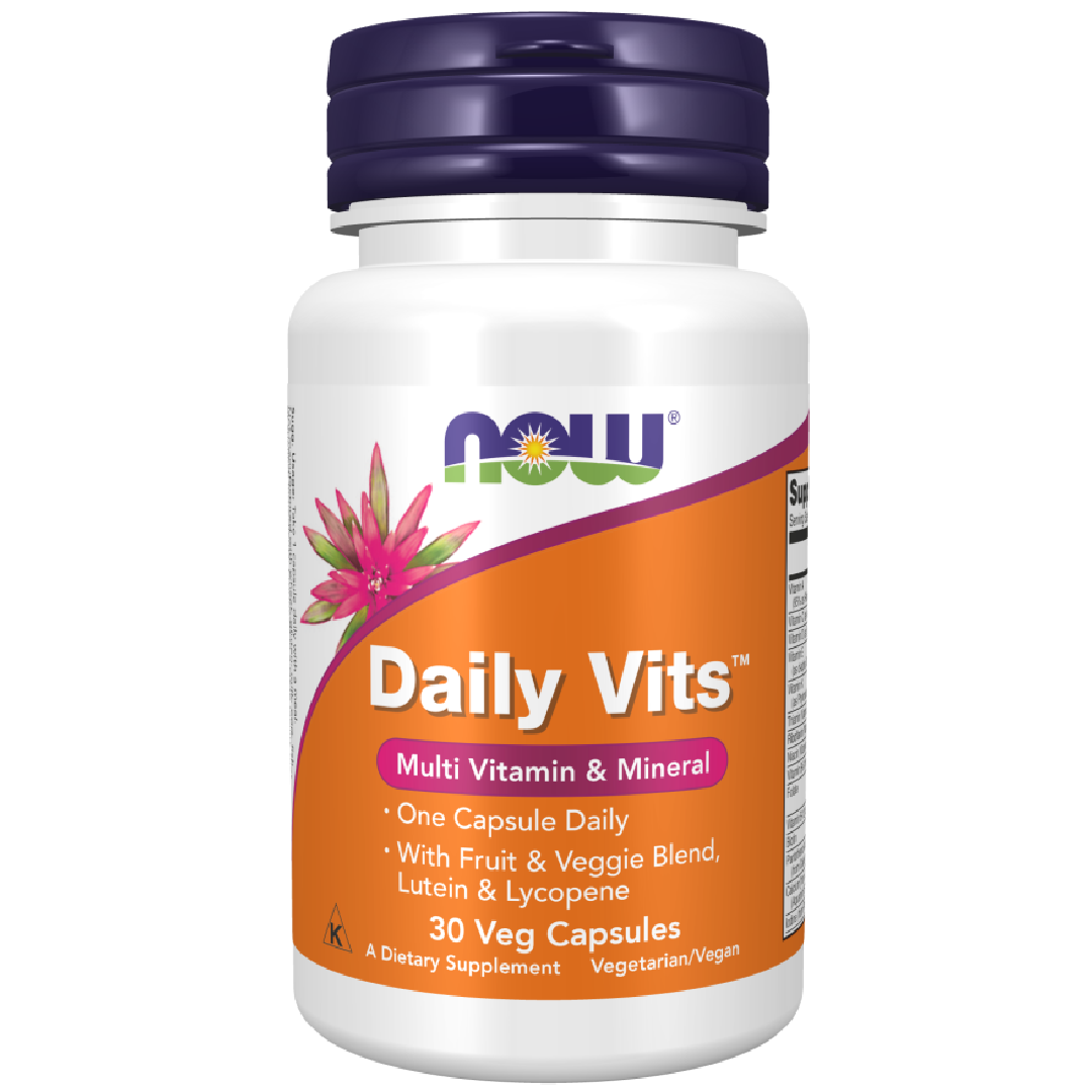 NOW Foods Daily Vits Veg 30 Capsules