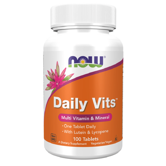 NOW Foods Daily Vits™ – 100 Tablets