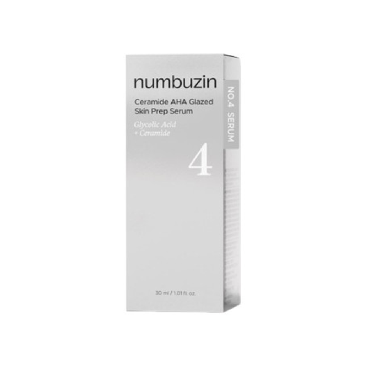 Numbuzin No.4 Ceramide AHA Glazed Skin Prep Serum 30ml