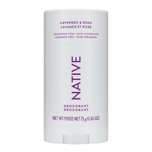 Native Lavender & Rose Deodorant Stick