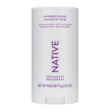 Native Lavender & Rose Deodorant Stick
