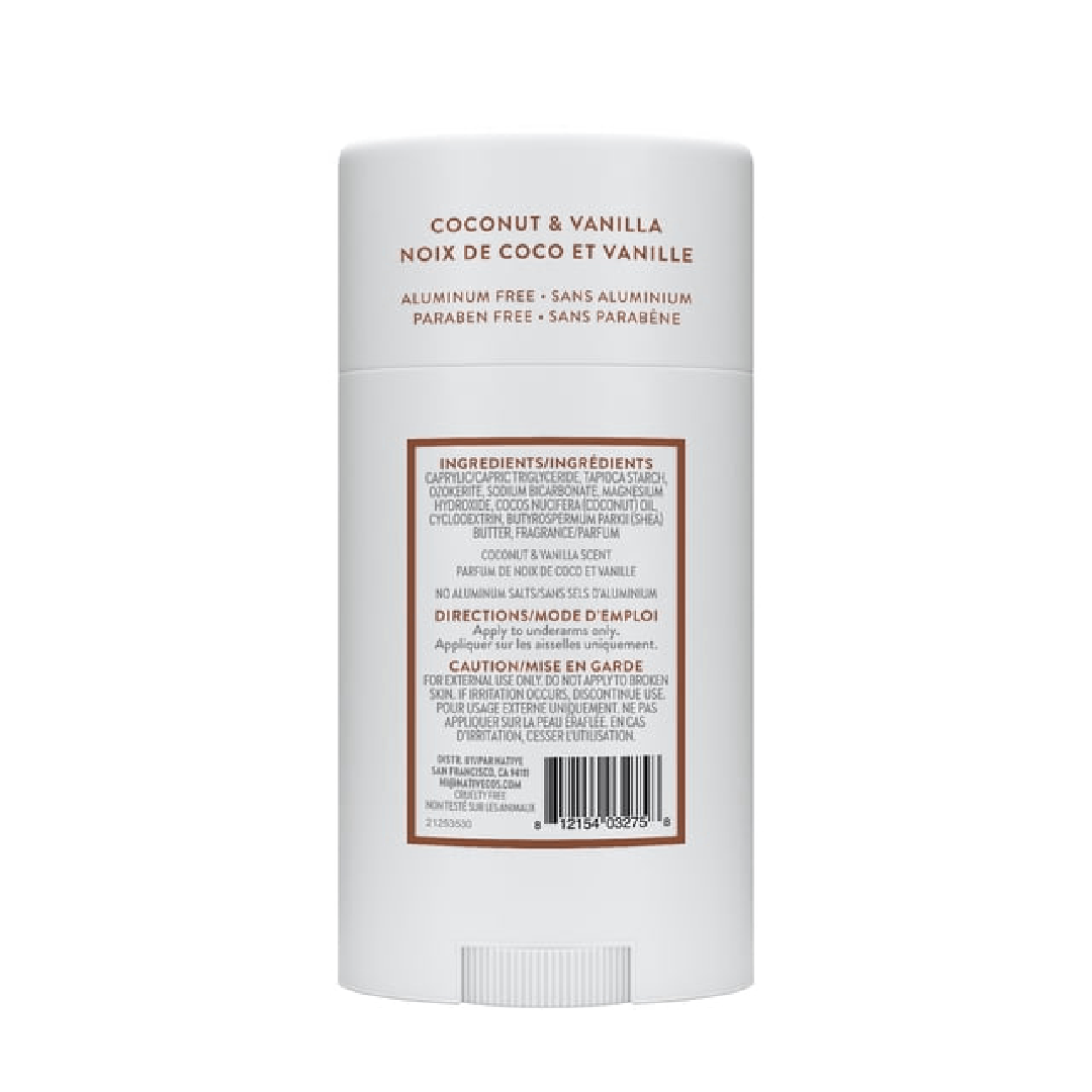 Native Coconut & Vanilla Aluminum-Free Deodorant 75g