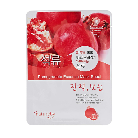Natureby Pomegranate Essence Sheet Mask Set