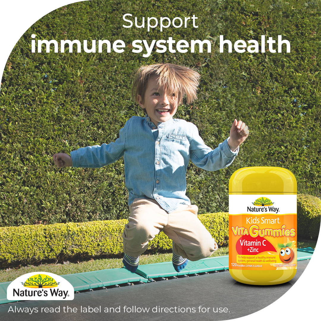 Nature’s Way Kids Smart Vitamin C + Zinc Gummies 120s