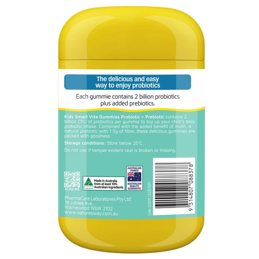 Nature’s Way Kids Smart Vita Gummies Probiotic + Prebiotic 90