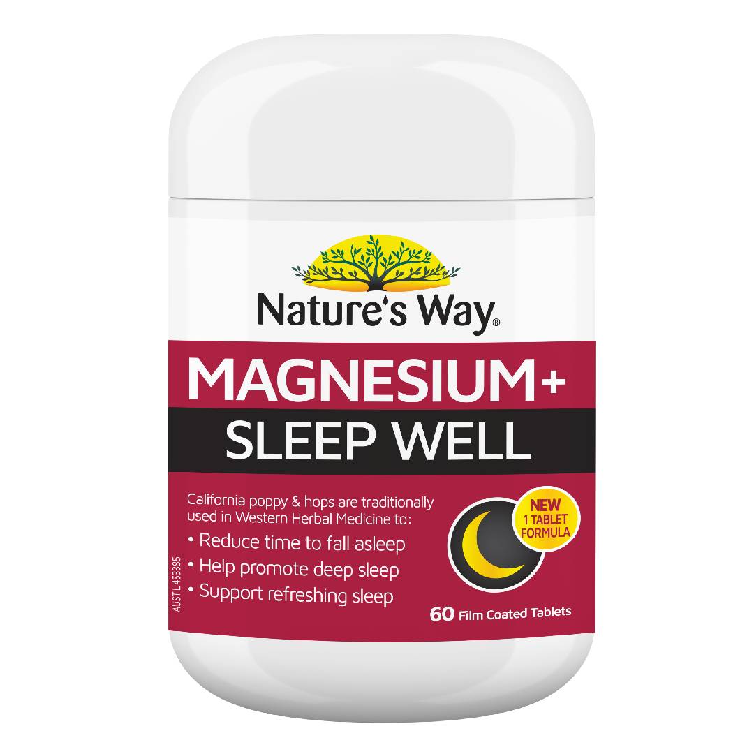 Nature’s Way Magnesium + Sleep Well 60 Tablets
