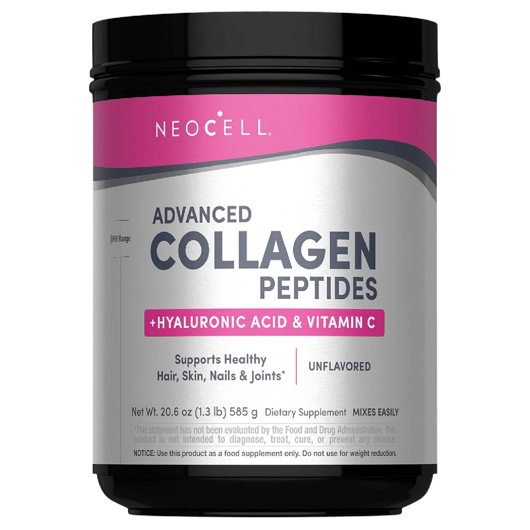 NeoCell Super Collagen Plus Powder with Vitamin C &amp; Hyaluronic Acid 585g