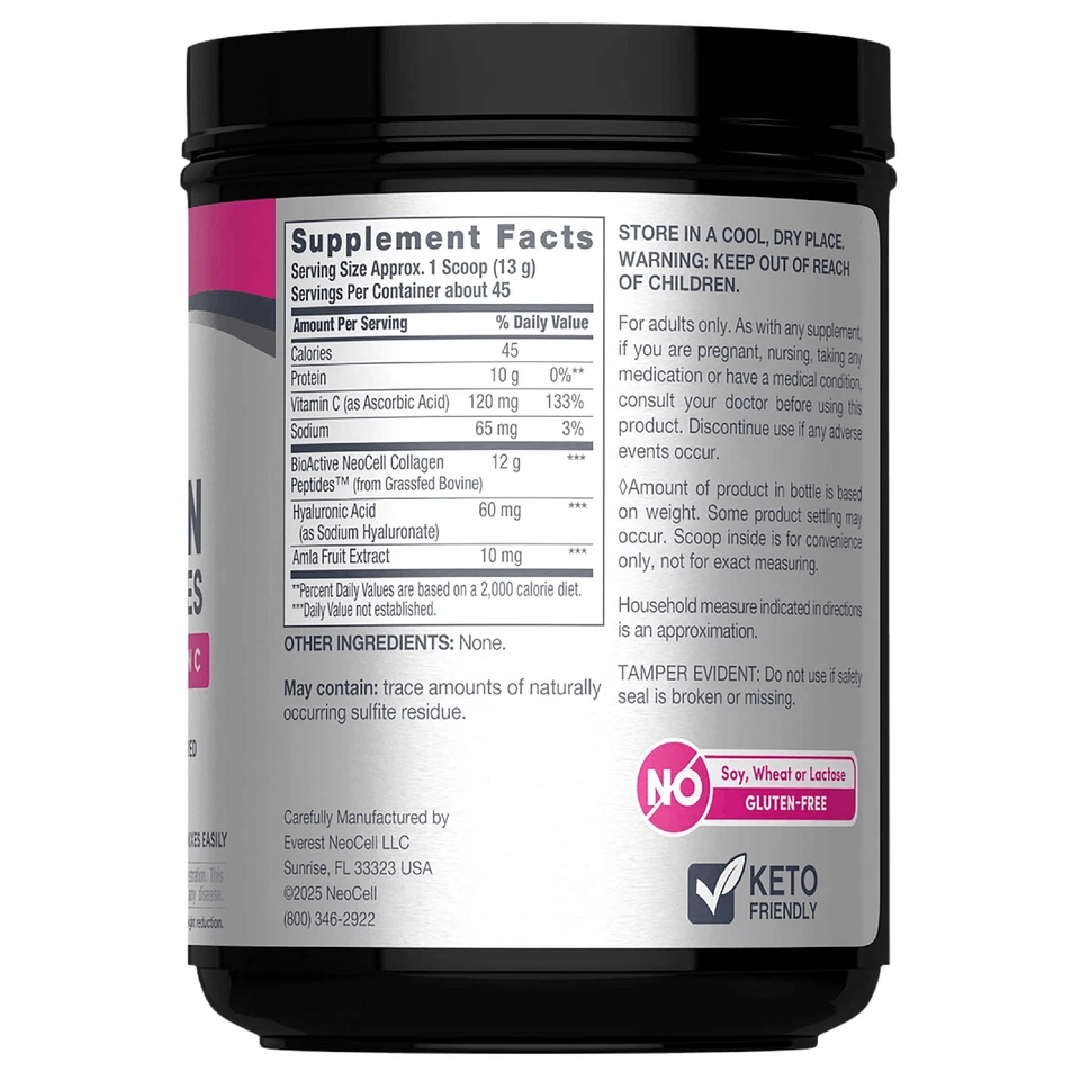 NeoCell Super Collagen Plus Powder with Vitamin C &amp; Hyaluronic Acid 585g