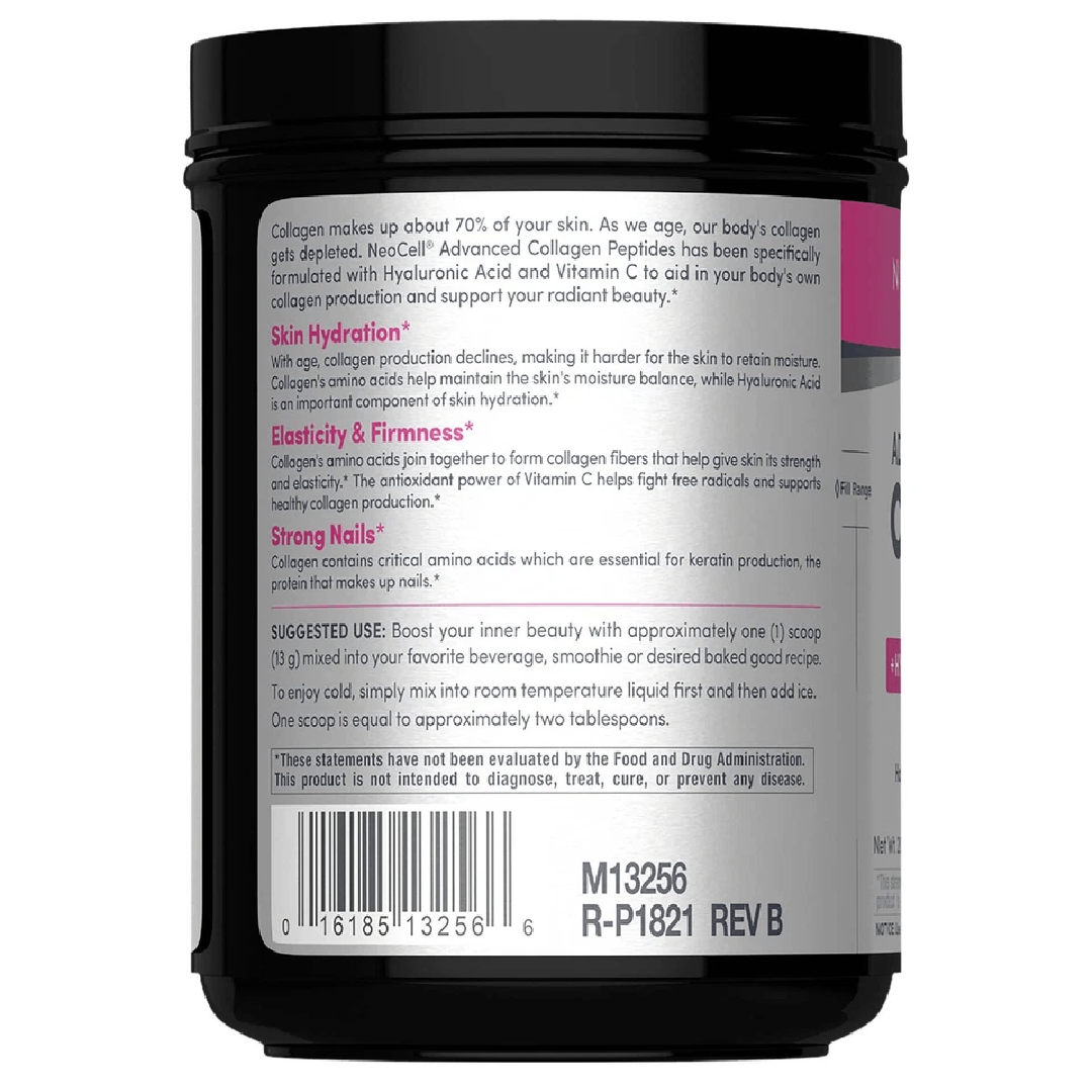 NeoCell Super Collagen Plus Powder with Vitamin C &amp; Hyaluronic Acid 585g