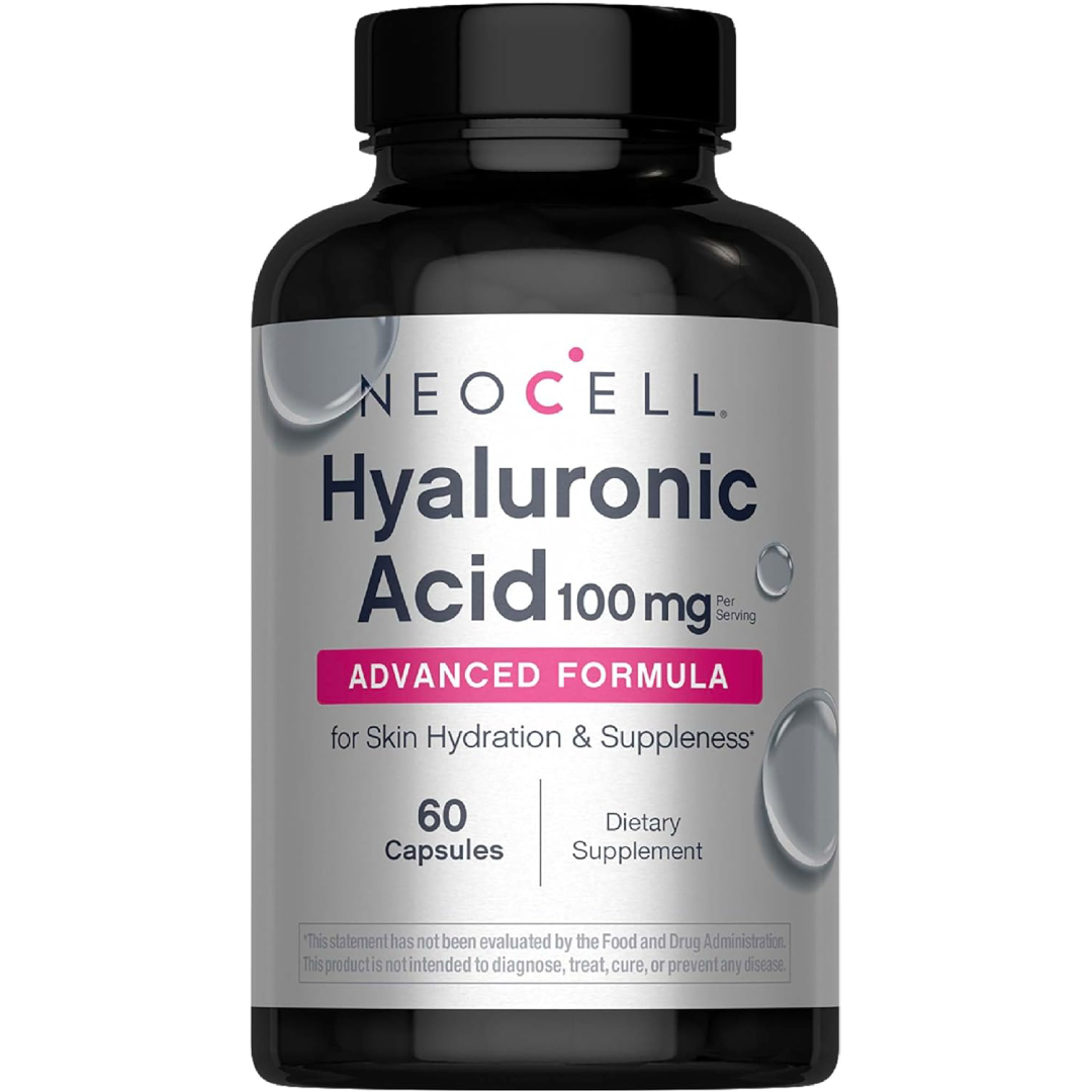 NeoCell Hyaluronic Acid 100mg Capsules (60 Vegan Caps)