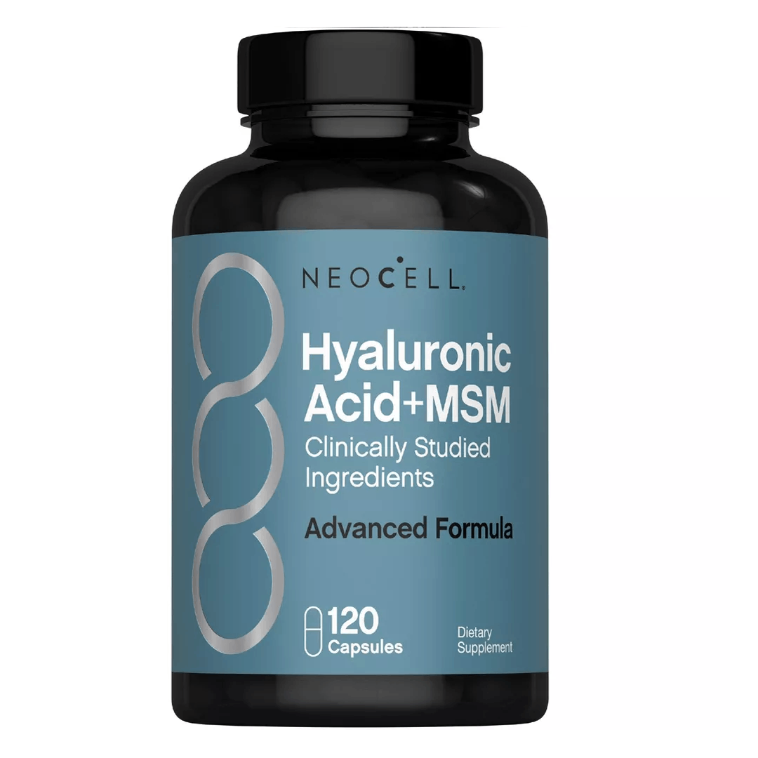 NeoCell Hyaluronic Acid + MSM 1000mg | 120 Capsules