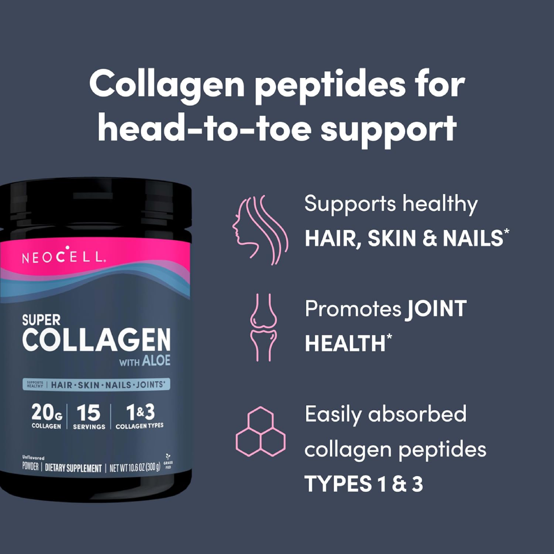NeoCell Super Collagen Type 1 & 3 with Aloe Extract (300g)
