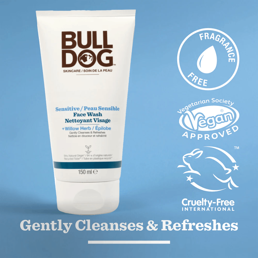 ( Discounted Product ) Bulldog Sensitive Face Wash 150ml