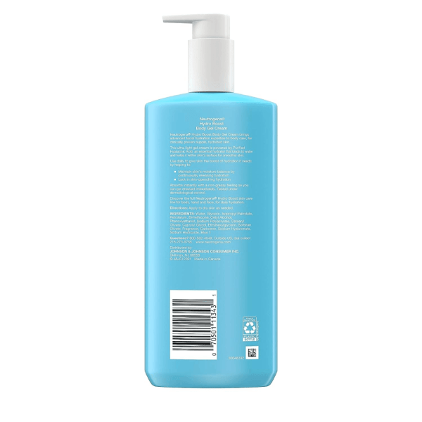 Neutrogena Hydro Boost Body Moisturizing Gel Cream – 16 oz