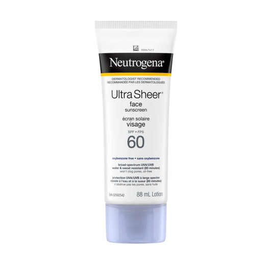 ( Discounted Product ) Neutrogena Ultra Sheer Face Sunscreen SPF 60 – 88ml