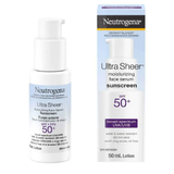 Neutrogena Ultra Sheer Moisturizing Face Serum Sunscreen SPF 50+