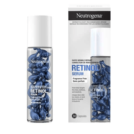 Neutrogena Rapid Wrinkle Repair Retinol Face Serum 30 Capsules