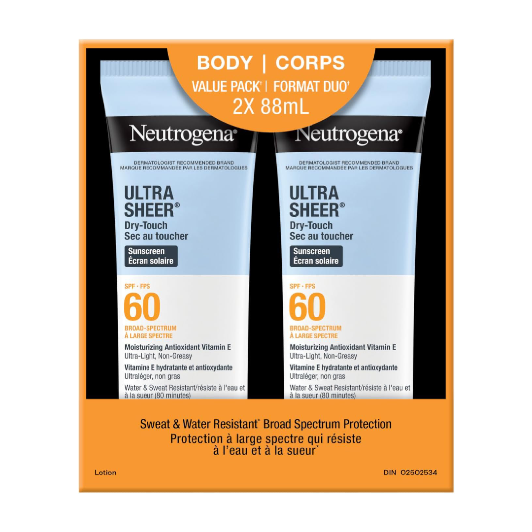 Neutrogena Ultra Sheer Mineral Face Sunscreen SPF 60