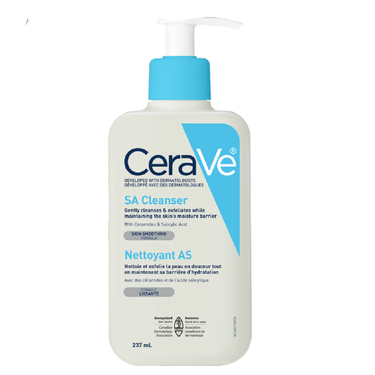CeraVe SA Cleanser for Rough & Bumpy Skin – Fragrance Free