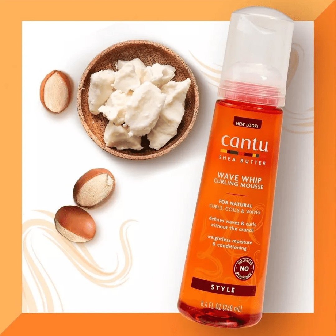 Cantu Shea Butter Wave Whip Curling Mousse 248ml