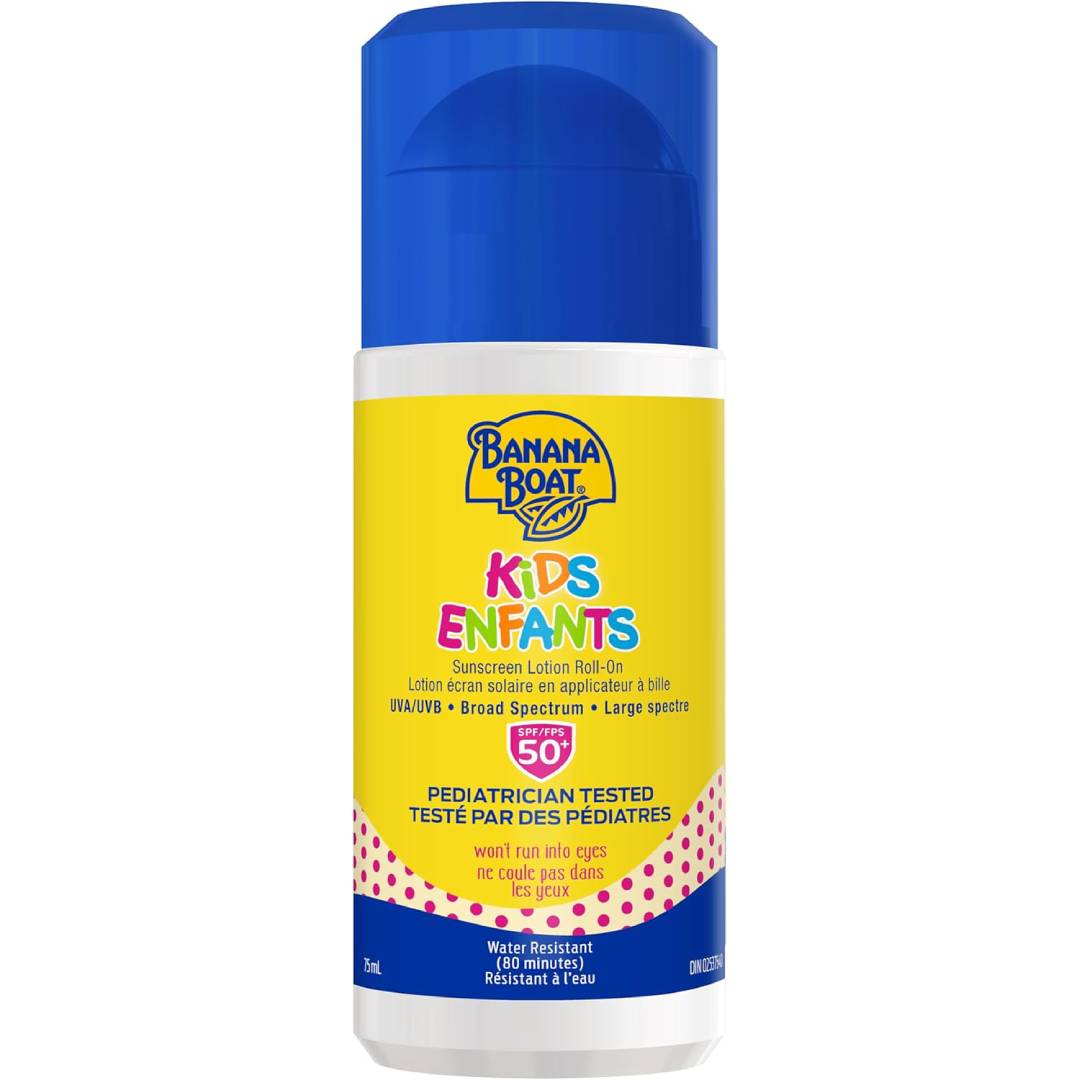 Banana Boat Kids SPF 50+ Roll-On Sunscreen 75ml