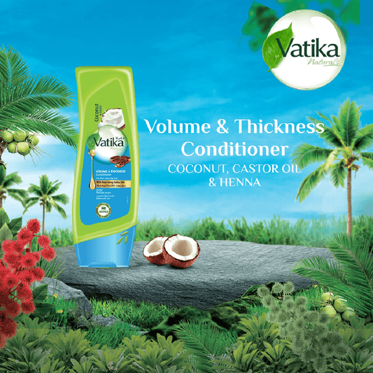 Vatika Volume &amp; Thickness Conditioner 400ml