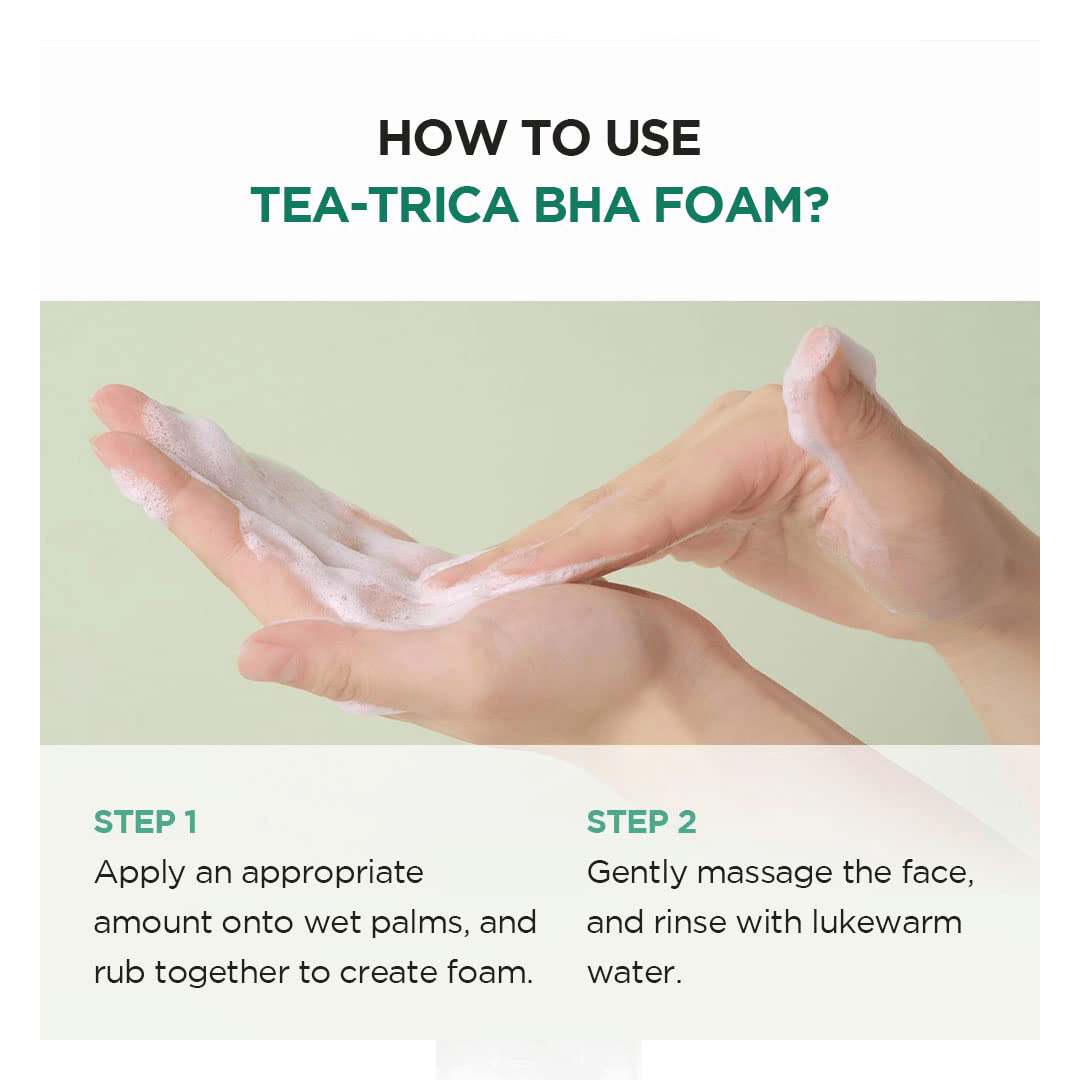 SKIN1004 Madagascar Centella Tea-Trica BHA Foam Cleanser 125ml