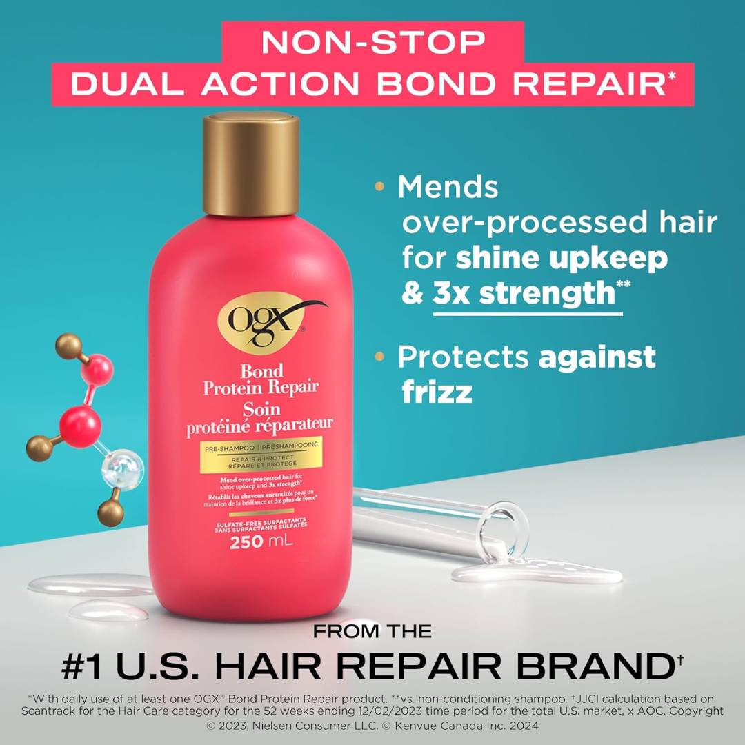 OGX Bond Protein Repair Pre-Shampoo 250ml