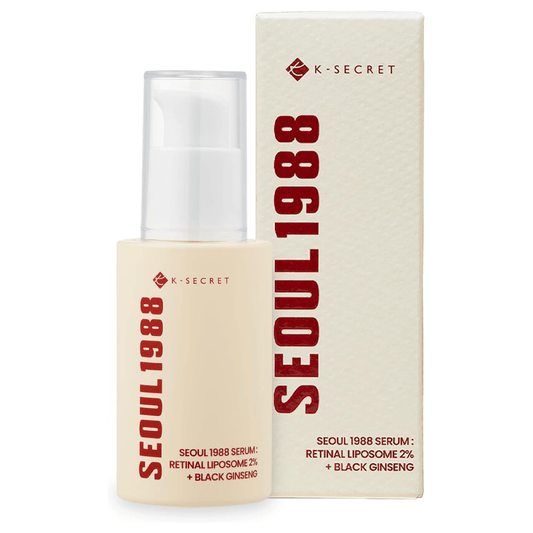 KSECRET Seoul 1988 Serum – Retinal Liposome 2% + Black Ginseng (30ml)