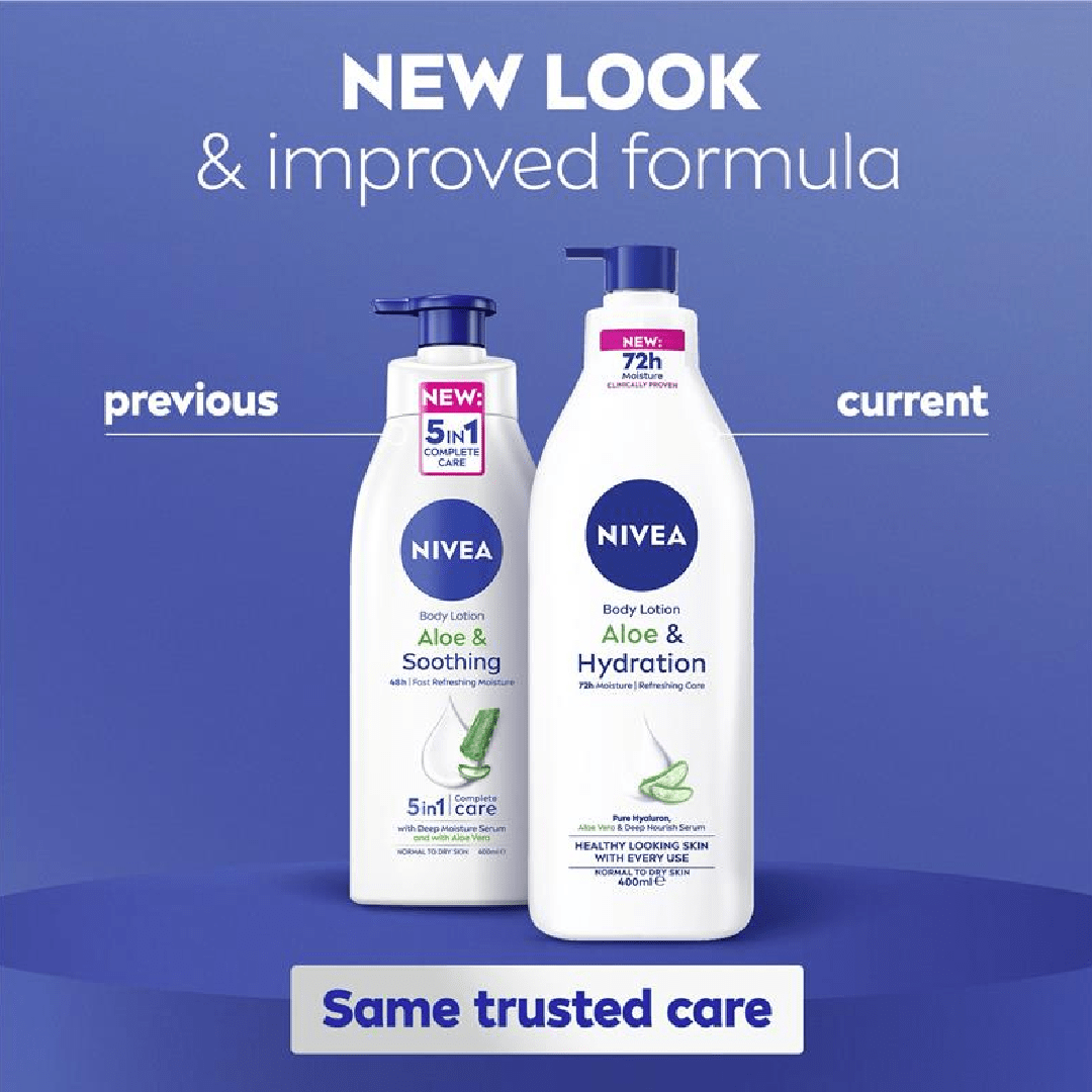 NIVEA Aloe & Hydration Body Lotion 400ml