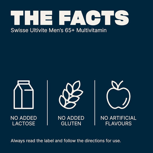 Swisse Men’s Ultivite 65+ 60 Tablets