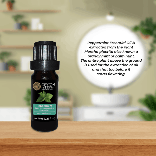 100% Pure Peppermint Essential Oil 10ml – Therapeutic