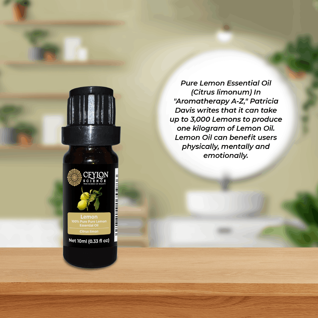 100% Pure Lemon Essential Oil – 10ml