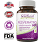 Purely Beneficial Resveratrol 1450mg - 90 Day Supply