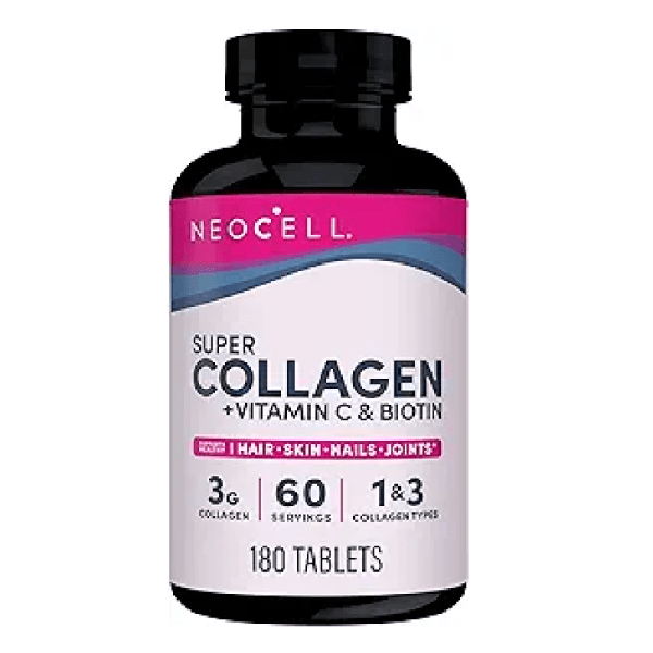 NeoCell Super Collagen + Vitamin C & Biotin – 180 Tablets