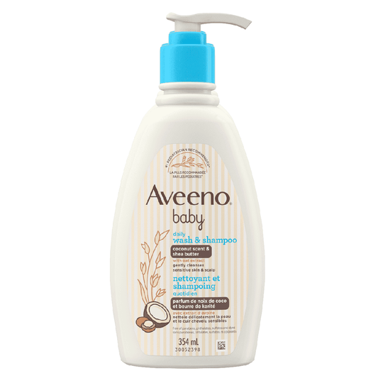 Aveeno Baby Coconut Wash &amp; Shampoo 354ml