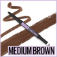 Maybelline New York Express Brow 2-in-1 Pencil and Powder - Medium Brown