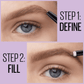 Maybelline New York Express Brow 2-in-1 Pencil and Powder - Medium Brown