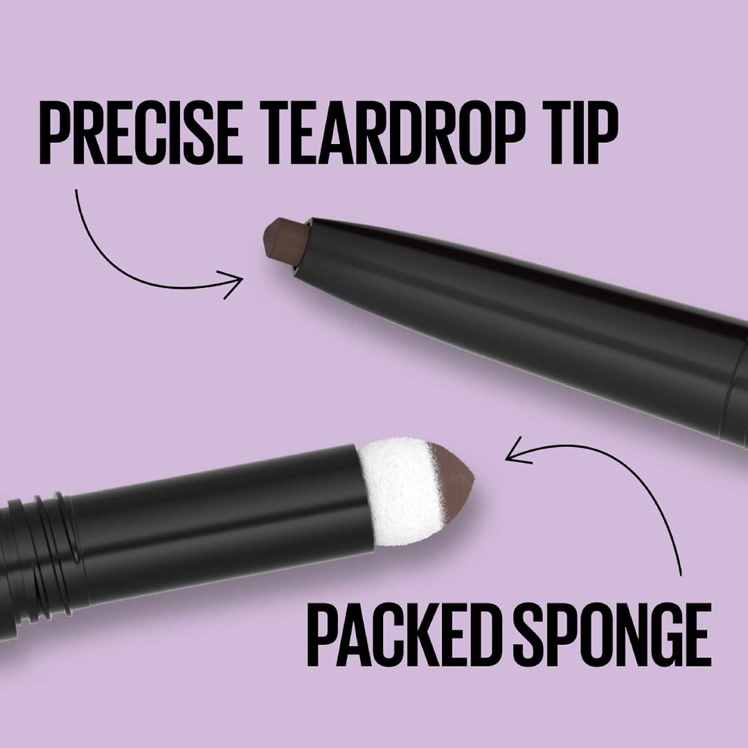 Maybelline New York Express Brow 2-in-1 Pencil and Powder - Medium Brown