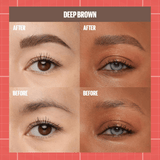 Maybelline Build-A-Brow 2-in-1 Brow Pen and Sealing Brow Gel - Deep Brown - 260 DEEP BROWN