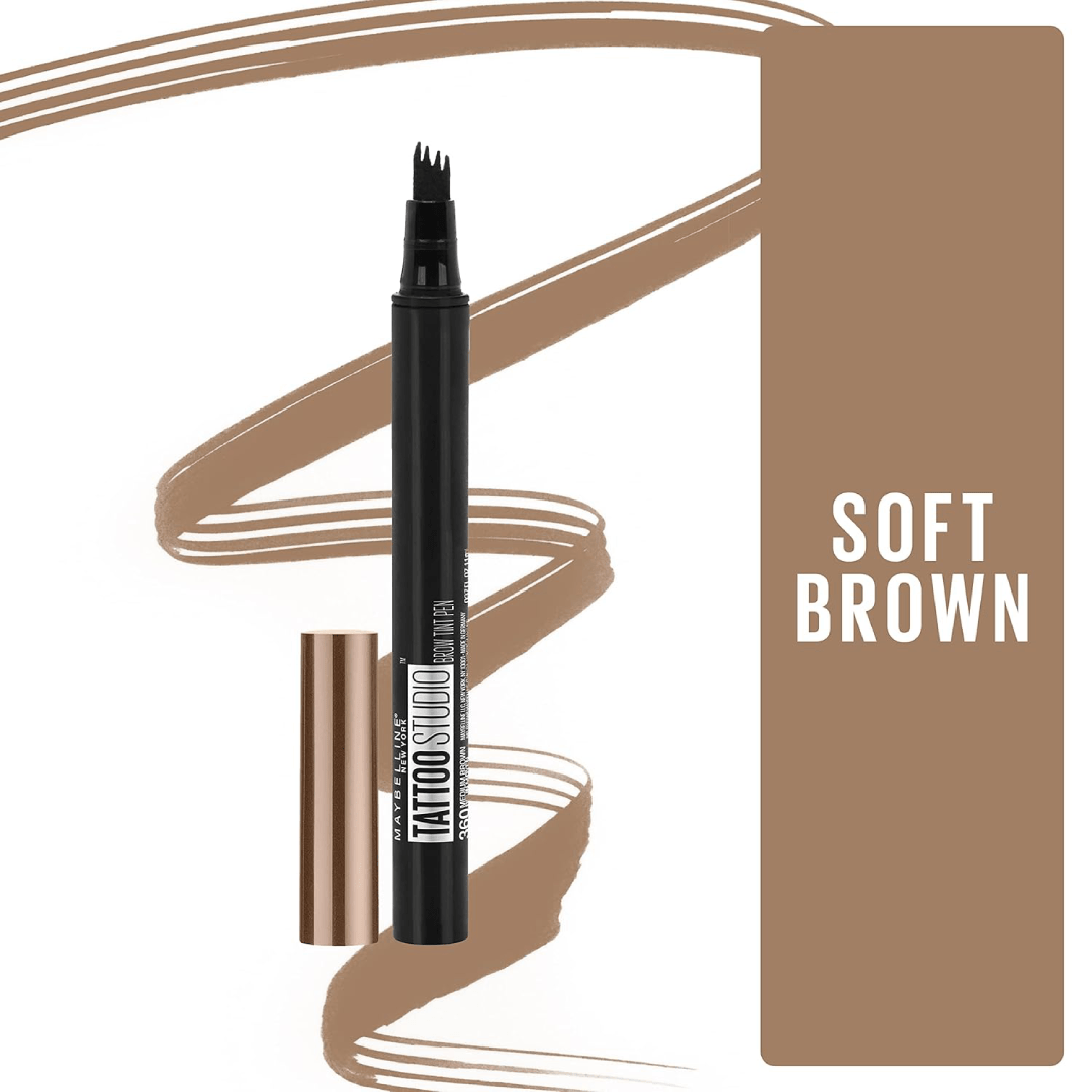 Maybelline New York TattooStudio Brow Tint Pen Makeup in Soft Brown