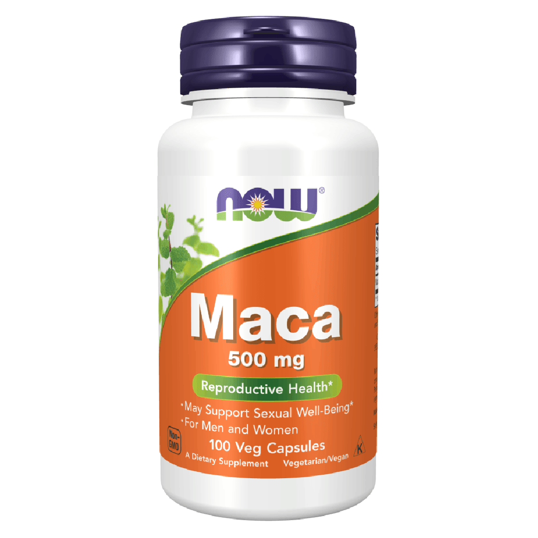 NOW Foods Maca 500mg Veg Capsules